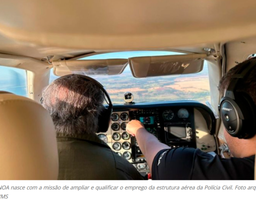 Polícia Civil cria Núcleo de Operações Aéreas para fortalecer combate ao crime organizado em MS