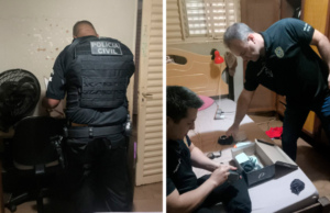 PC/GO cumpre mandado de busca por pornografia infantil em Aporé