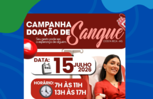 Costa Rica promove campanha de doação de sangue no dia 15 de julho e reforça importância do gesto que salva vidas