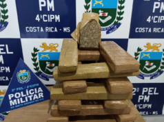 Mulher é presa com 15,2 kg de maconha durante fiscalização da PM em Costa Rica