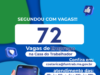 Casa do Trabalhador de Costa Rica inicia semana com 72 oportunidades de Emprego