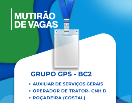 Mutirão de Vagas da BC2 movimenta Casa do Trabalhador nesta sexta-feira e abre novas oportunidades em Costa Rica