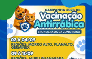 Costa Rica divulga cronograma da Campanha de Vacinação Antirrábica 2026 para zona rural e urbana