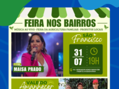 14ª Feira no Bairro São Francisco movimenta Costa Rica nesta sexta-feira